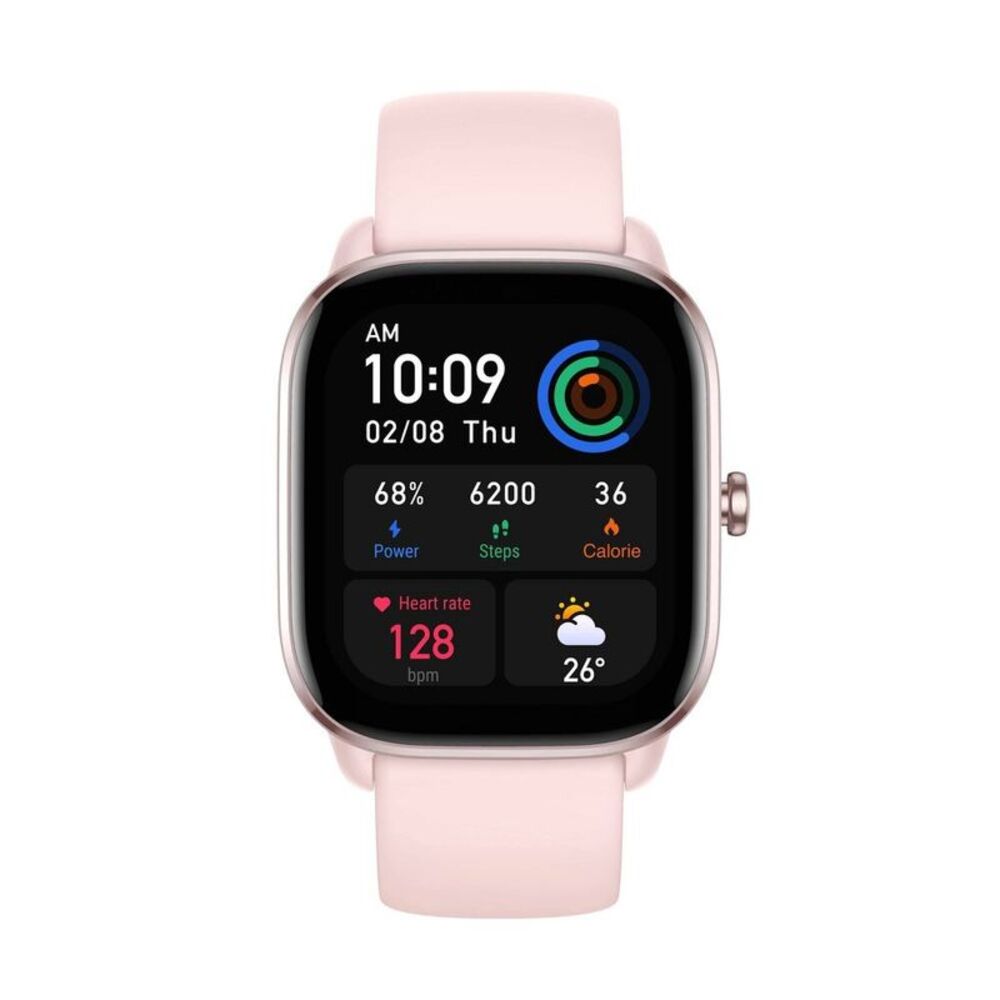 Amazfit -  GTS 4 Mini Smartwatch - Flamingo Pink Pink